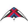 Günther Flugspiele 1081 - Xero Loop 160 stunt kite sportivo, per piloti esperti, vela in poliestere ripstop resistente agli strappi, pali fibra di vetro stabili, ca. x 80 cm