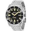 Invicta Pro Diver Orologio da Uomo in acciaio inossidabile con movimento Automatico - 44mm, Argento/Nero