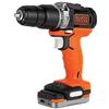 BLACK+DECKER BDCHD12S1-QW Trapano/Avvitatore a Percussione, 12 V, 1.5 AH, 2 Velocità Meccaniche, Batteria Powerbank in Soft Bag