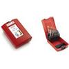Dormer L114304 Serie L114 HSS DIN Set Trapano Maschio Luminoso, E298 + A002, 14 Pezzi