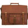 Originale Borsa Messenger Tracolla Laptop Valigetta Uomo Vera Pelle di Capra Borsa Marr...