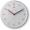 Braun Orologio didatticoda analogico con movimento silenzioso al quarzo, quadrante facile da leggere, 23 cm di diametro, bianco, modello BC26TW.