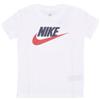 Nike K Nsw Tee Futura Hbr T-Shirt M/M Bianca Logo Nike Junior