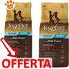 Together Dog Adult Medium Large Trota - Offerta [PREZZO A CONFEZIONE] Quantità Minima 2, Sacco Da 12 Kg