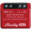 Shelly Modulo smart gestione luci ed elettrodomestici Shelly Mini 1PM Gen 3