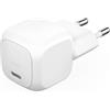 Belkin BoostCharge Caricatore USB-C Cubico da 20W, Caricabatteria rapido USB-C, Alimentatore USB C per Apple iPhone Air, iPhone 17, Samsung Galaxy, Google Pixel, iPad, AirPods ecc - Bianco