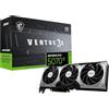 MSI GeForce RTX™ 5070 Ti 16G VENTUS 3X OC Scheda Video, 16GB GDDR7, PCIe 5.0, 8960 CUDA Core, Boost Clock 2482 MHz, HDMI 2.1b, DisplayPort 2.1b, Backplate in Metallo, TORX FAN 5.0, Zero Frozr