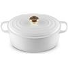 LE CREUSET Cocotte Evolution in Ghisa 31 cm Bianco