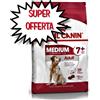 ROYAL CANIN CANE MEDIUM ADULT + 7 ANNI 15 KG termine minimo di conservazione 07/11/2025