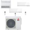 Mitsubishi Climatizzatore Condizionatore Mitsubishi Pavimento Serie M MFZ-KT + parete Kirigamine Zen Trial Split Inverter 9000 + 9000 + 12000 BTU con U.E. MXZ-3F54VF NOVITÁ Classe A+++/A++