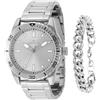 Invicta Specialty 48307 Orologio da Uomo - Impermeabile - Analogico - Movimento Quarzo - acciaio inossidabile con quadrante argento - 43mm