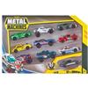 Giocheria Metal Machines Mini Racing Car 10 Pak Assortite di Giocheria