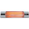 VORTICE Thermologika Design- Lampada Infrarossi Riscaldante a Muro, Riscaldamento Elettrico a Basso Consumo, 3 Livelli di Calore 600/1200/1800 W, Stufa Elettrica da Parete, Accensione con Interruttore