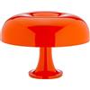 Artemide Nessino Lampada E14, 25 W, Policarbonato, Arancio, Ø 32 H 22.3 cm