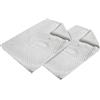 Nuvole di Sonno - Cuscino Cervicale in Memory Foam HD Traspirante Correttore, Guanciale Ortopedico a Doppia Onda da Letto con Rivestimento Lavabile Ergonomico per Collo Made in Italy (2 Federe)