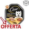 Cesar Dog Ricette Classiche con Manzo e Pollo in Patè - Vaschetta Da 150 Gr - CONFEZIONE RISPARMIO