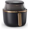Philips Friggitrice ad Aria Multifunzione Capacità 7.2 Litri Potenza 2000 Watt Controllo Touch colore Nero e Oro - NA342/00