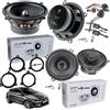 Focal Evotuning - no hertz Kit 6 Casse Altoparlanti Focal Anteriori e Posteriori per Renault Megane 3 III