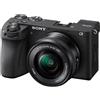 SONY A6700 + 16-50mm f/3.5-5.6 - ILCE6700LB - Cashback SONY di 100 EURO, valido fino al 31/07/2025