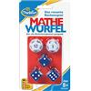 ThinkFun - 76317 Math Dice - Migliora il tuo punteggio in matematica in modo giocoso. Tutti i tipi di calcolo sono consentiti, ma non obbligatori. Con una pratica borsa da trasporto.