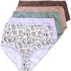 Ulla Popken 5er-Pack, Maxi Slips, Paisley Passions Mutande, Multicolore, 54-56 Donna