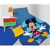 hermet Mickey Mouse, Copriletto Trapuntato Letto Singolo Primaverile Disney, Trapunta Primaverile letto singolo, Copriletto Mezza Stagione Tapuntato, 100% Microfibra, Prodotto Ufficiale Disney