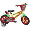 Denver Urban-Skate, Bicicletta Bambino, Giallo/Rosso/Verde, misura 12