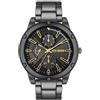 Steve Madden Orologio da braccialetto maschile, Grigio scuro