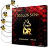DR Strings DR DBS5-45 Dragon Skin+ Stainless Steel Bass Guitar Strings 45-125 - Set di corde per basso a 5 corde