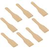 Kosmosta Raschietto per raclette Spatola per raclette in legno Utensili da cucina in legno per padelle antiaderenti, griglie per formaggi, taglieri gourmet, padelle, fonduta, 8 pezzi/set