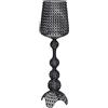 Kartell Lampada da Terra Kabuki, Interno 26 W, Nero, 50ⵁx166 cm, Indoor