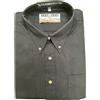 Russell Camicia A Maniche Lunghe Con Collo A Bottone Jerzees 910M Nera In Cotton Twill