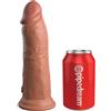 King Cock,Pipedream Dildo Realistico In Silicone Elite 20.3 Cm Caramello