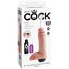 King Cock,Pipedream Dildo Realistico Color Carne - Pene Schizzante 20,32 Cm