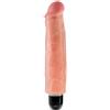 King Cock,Pipedream Pene Vibrante King Cock Color Carne 17.8 Cm
