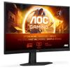 AOC Gaming C27G4ZXED 27 Pollici FHD Curved Monitor, 280 Hz, 1ms, HDR10, FreeSync Premium (1920x1080, HDMI, DisplayPort) nero/grigio