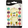 PME 1102EP029 Jem stampi per Gelato, Plastica, Set di 2 Pezzi