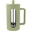 Café Olé Ciao 8 Cup Cafetière, garza in acciaio inox, French Press, verde