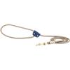 Rich Dog Guinzaglio in Corda e Pelle Color Violet Blue - ONE SIZE