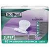 Soffisof Air Dry Pannoloni Sagomati Super - 60x Pannoloni per Anziani - 2 Confezioni da 30 Pezzi, Assorbenza fino a 8 Gocce - Ausili Incontinenza Uomo e Donna