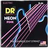 DR Strings Dr e Neon NPE di 9/46 HiDef Lite-Heavy saite Pink