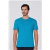 Tezenis T-shirt In Cotone Con Taschino Uomo Azzurro