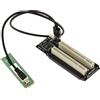 KALEA-INFORMATIQUE Convertitore Riser per la conversione di una porta M2 M Key PCIe in 2 porte PCI a 32 bit