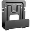AISENS - MPC02-155 - Supporto universale da parete per Mini Pc, Router, Nero