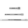 SopwMap 3 Pezzi Prolunga per Chiave a Cricchetto 3/8, 3/8 pollice estensione da 75 mm, 150 mm, 250 mm, chiave a bussola estensione set, Acciaio al Cromo Vanadio, per Manutenzione Auto