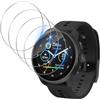Funrae Pellicola Protettiva per Suunto Race S, [4 Pezzi] 2.5D Proteggi Schermo in Vetro Temperato Copertura Completa Anti Graffio Senza Bolle HD Protezione Film - Transparente
