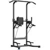Botifly Power Tower Dip Station - Barra per trazioni autoportante, regolabile in altezza da 159 a 233 cm, multifunzione per allenamento a casa