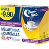 Melatonina e camomilla act 30 bustine solubili senza zuccheri