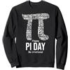 Happy Pi Day Pie Be Irrational Felice Pi Day Felpa
