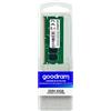Goodram - RAM DDR4 SODIMM - 16GB 2400MHz CL17 SODIMM, 1,2V - Memoria per laptop - Single Rank - Configurazione a canale singolo - Componenti di alta qualità - Nero, 69,9 x 30 x 3,6 mm